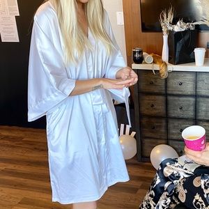 Perfect White Bridal Robe